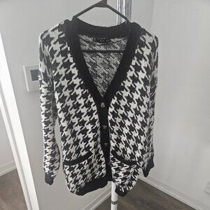 Button down oversize sweater